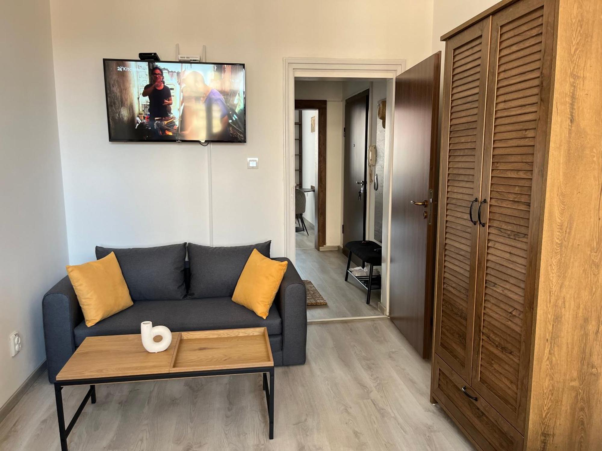 Cozy Flat Apartment โซเฟีย ภายนอก รูปภาพ